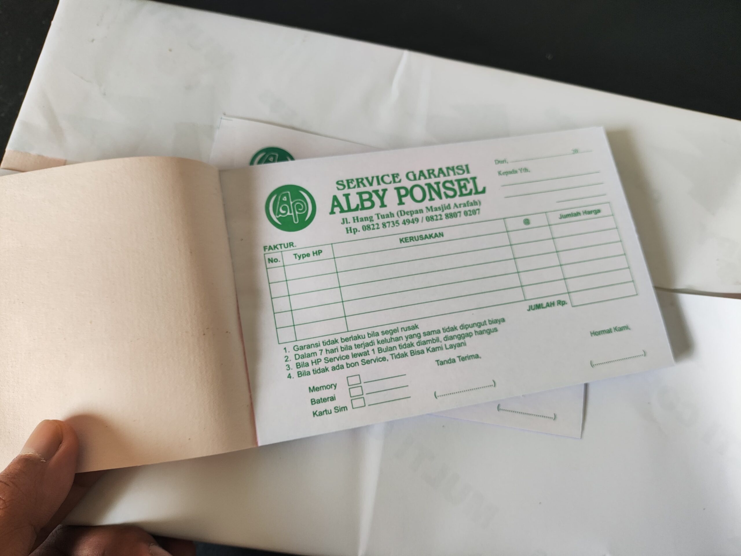 Cetak nota murah di Pekanbaru solusi cetak yang terjangkau di kota anda